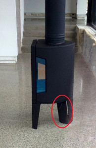 JOTUL Kryt externího přívodu vzduchu F 163 černý lak